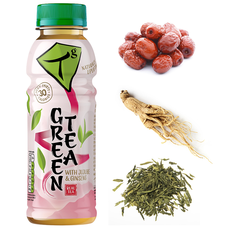 Tg Green Tea with ginseng and jujube
