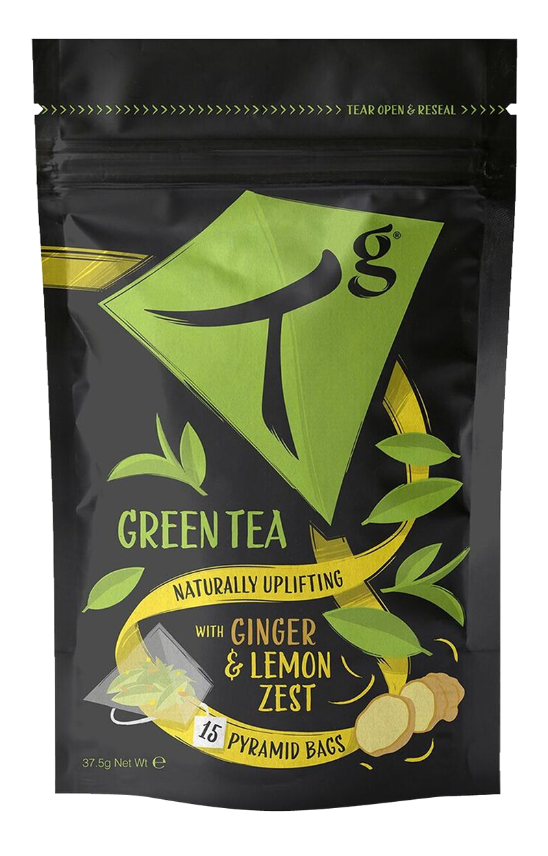Tg Green Tea with Ginger & Lemon Zest